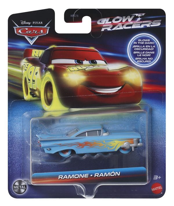 CARS GLOW RACERS MASINUTA METALICA RAMON 1:55