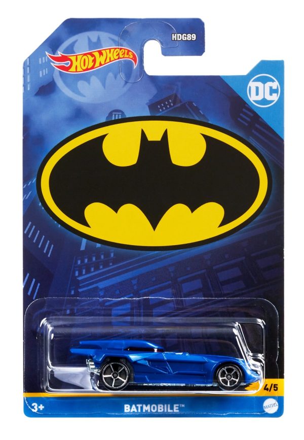 HOT WHEELS MASINA METALICA TEMATICA BATMAN SCARA 1:64