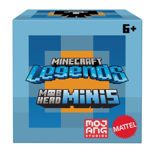 MINECRAFT LEGENDS MOB HEAD MINI FIGURINE