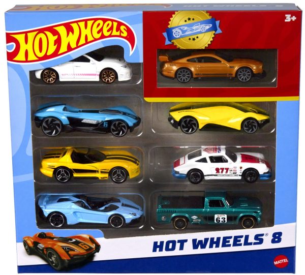 HOT WHEELS SET 8 MASINUTE METALICE SCARA 1:64