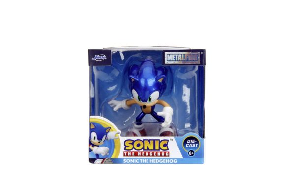 JADA SONIC THE HEDGEHOG FIGURINE METALICE 6.5CM