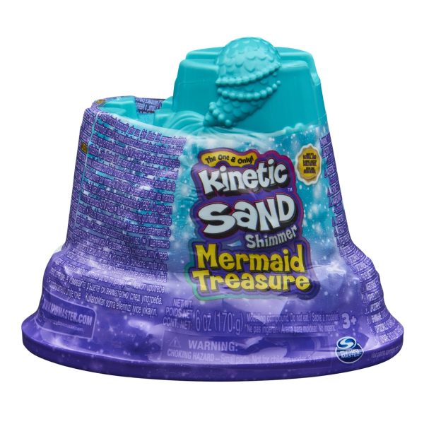 KINETIC SAND MERMAID TREASURE CU SCLIPICI