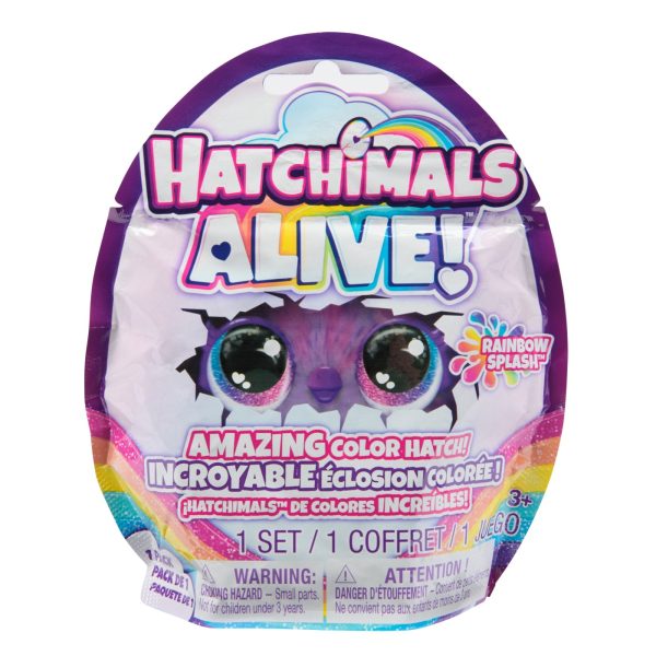 HATCHIMALS ALIVE RAINBOW SPLASH