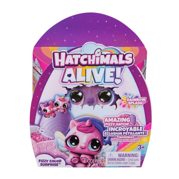 HATCHIMALS ALIVE FIZZY COLOR SURPRISE PACHETUL MISTERIOS