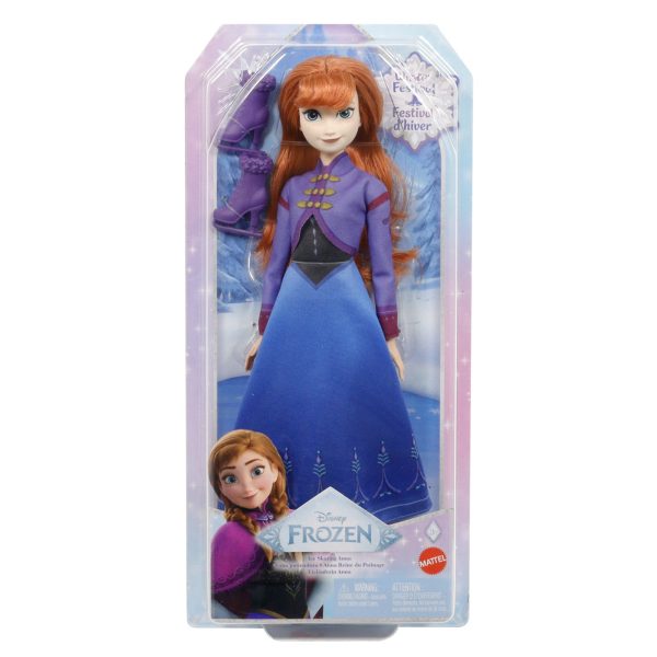 DISNEY FROZEN PAPUSA ANNA PATINATOARE