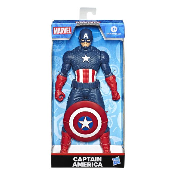 MARVEL AVENGERS FIGURINA CAPTAIN AMERICA ALBASTRU INCHIS 24CM