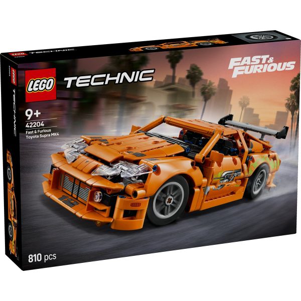 LEGO TECHNIC FAST AND FURIOUS TOYOTA SUPRA MK4 42204