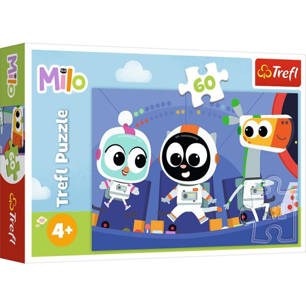 PUZZLE TREFL 60 PLANETA MILO INTALNIRE CU MILO