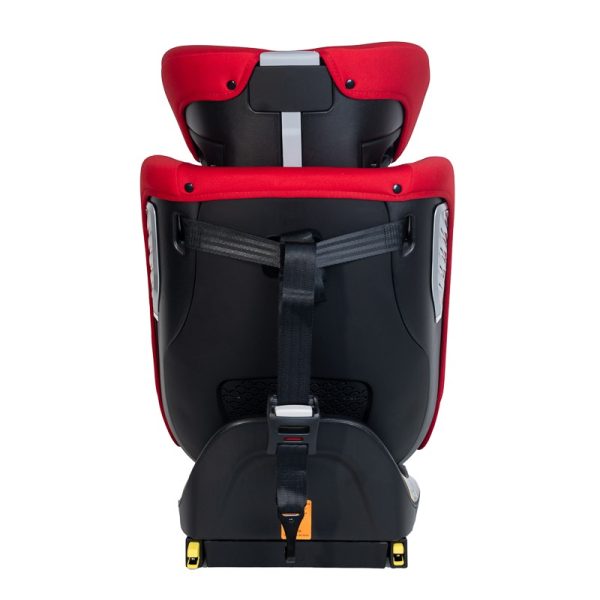 Scaun Auto Saphir DELUXE BUF BOOF iSIZE Red cu Isofix pozitie somn 165 grade rotativ 360 grade 40-150 cm - imagine 4