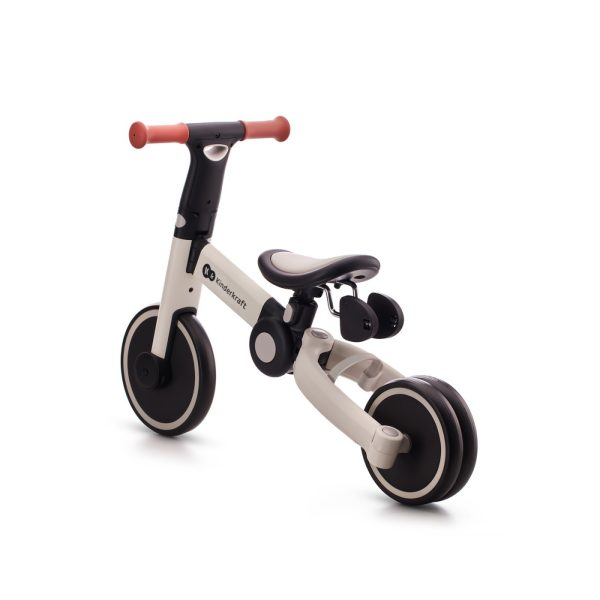 BICICLETA DE ECHILIBRU / TRICICLETA KINDERKRAFT 4TRIKE, SILVER GREY - imagine 2