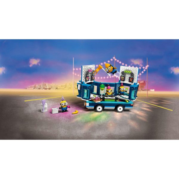 LEGO DESPICABLE ME4 AUTOBUZUL DE PETRECERE AL MINIONILOR 75581 - imagine 3