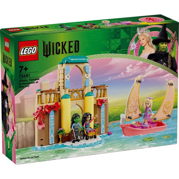 LEGO WICKED GLINDA ELPHABA SI NESSAROSE LA UNIVERSITATEA SHIZ 75681 - imagine 4