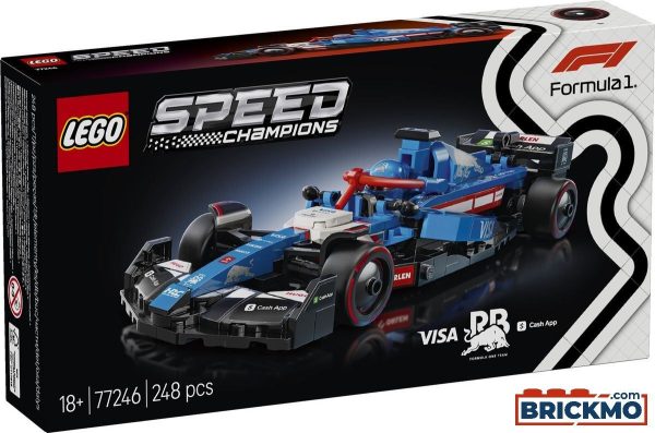 LEGO SPEED CHAMPIONS MASINA DE CURSE F1 VISA CASH APP RB VCARB 01 77246