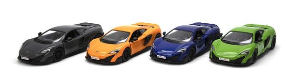 MASINUTA METALICA MCLAREN 675 LT 13CM SCARA 1 LA 36 - imagine 2