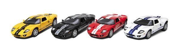 MASINUTA METALICA FORD GT 2006 13CM SCARA 1 LA 36 - imagine 2