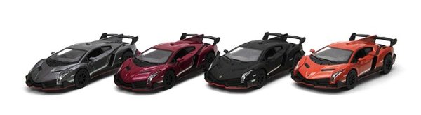 MASINUTA METALICA LAMBORGHINI VENENO 13CM SCARA 1 LA 36 - imagine 2