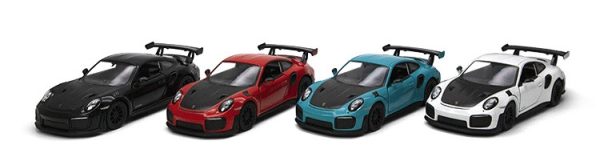 MASINUTA METALICA PORSCHE 911 GT2 RS 13CM SCARA 1 LA 36 - imagine 2