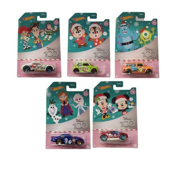 HOT WHEELS MASINUTA METALICA DISNEY 100 SCARA 1:64 - imagine 2