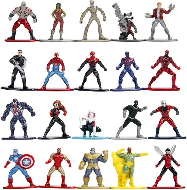 NANO FIGURINE METALICE CU PERSONAJE MARVEL - imagine 2