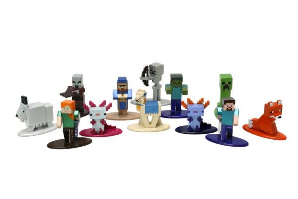 JADA MINECRAFT NANOFIGURINE METALICE 4CM - imagine 2