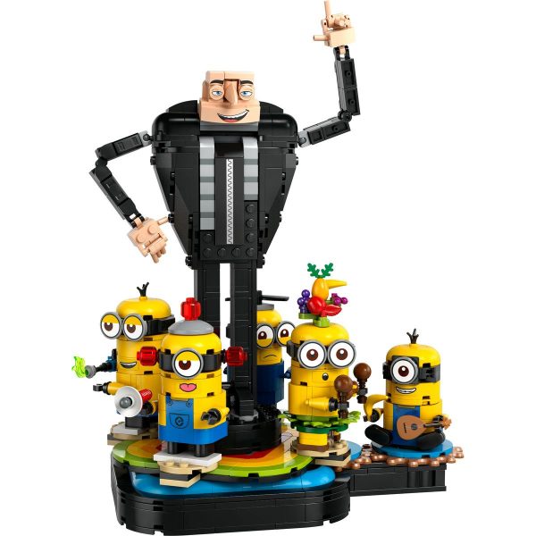 LEGO DESPICABLE ME4 GRU SI MINIONII DIN CARAMIZI 75582 - imagine 2