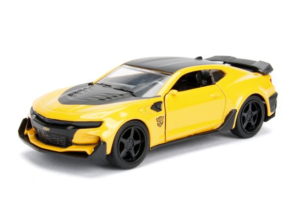 MASINUTA METALICA TRANSFORMERS 2016 CHEVY CAMARO SCARA 1 LA 32 - imagine 2