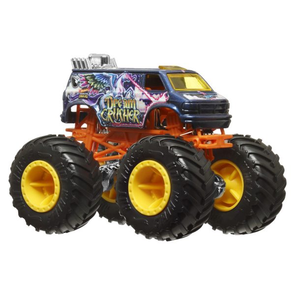 HOT WHEELS MONSTER TRUCK MASINUTA DODGE RAM VAN SCARA 1:64 - imagine 2