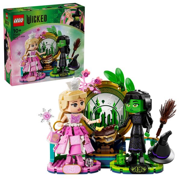 LEGO WICKED FIGURINELE ELPHABA SI GLINDA 75682 - imagine 2