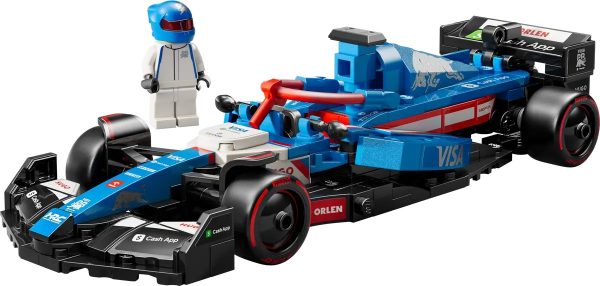 LEGO SPEED CHAMPIONS MASINA DE CURSE F1 VISA CASH APP RB VCARB 01 77246 - imagine 2