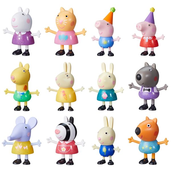 PEPPA PIG FIGURINE PEPPA PARTY 7.6CM - imagine 3