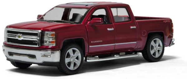 MASINUTA METALICA CHEVROLET SILVERADO 13CM SCARA 1 LA 46 - imagine 3