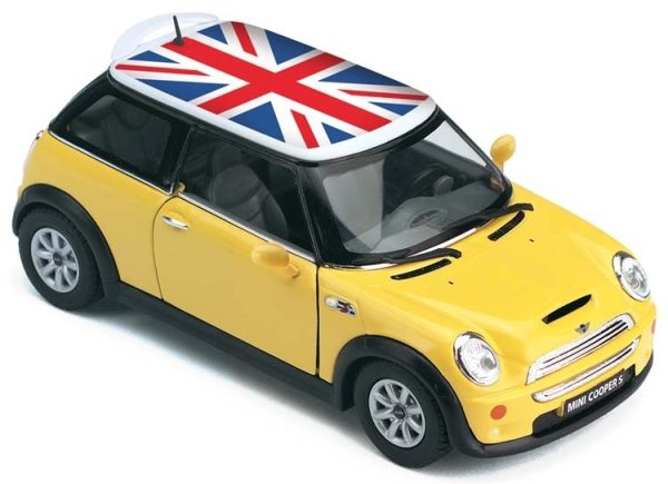 MASINUTA METALICA MINICOOPER 13CM SCARA 1 LA 28 - imagine 3