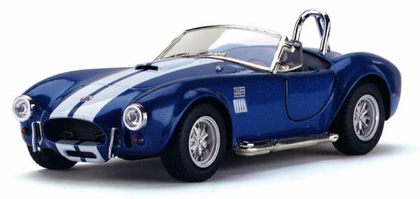 MASINUTA METALICA SHELBY COBRA 13CM SCARA 1 LA 32 - imagine 3