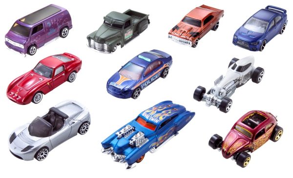 HOT WHEELS SET 10 MASINUTE SCARA 1:64 - imagine 3