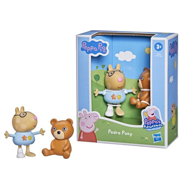 PEPPA PIG FIGURINA PRIETENII AMUZANTI PONEIUL PEDRO 7CM - imagine 3