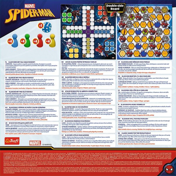 JOC SPIDERMAN 2IN1 LUDO SI SERPISORI SCARI - imagine 3