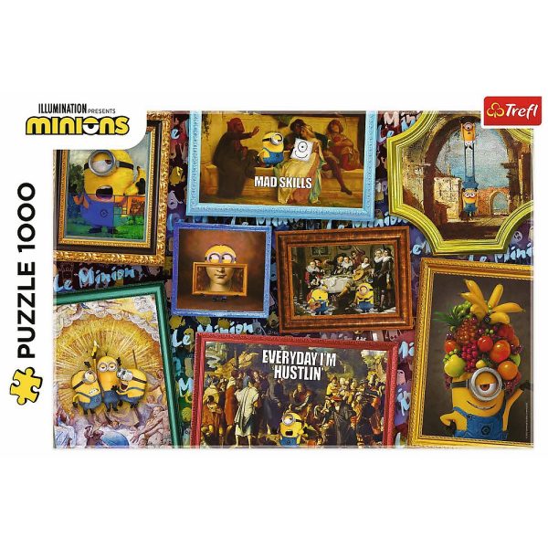 PUZZLE TREFL 1000 MINIONII - imagine 3