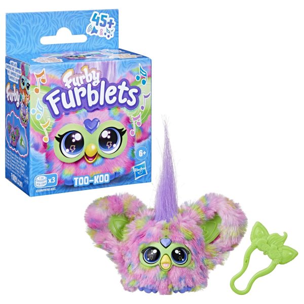 FURBY FURBLETS JUCARIE INTERACTIVA TOO-KOO - imagine 3