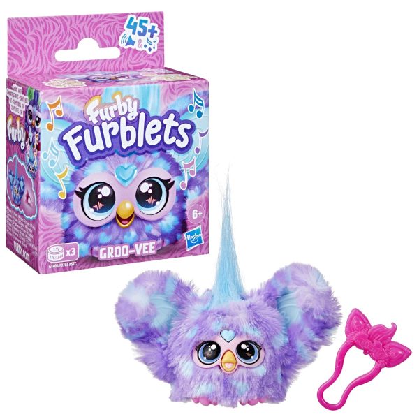 FURBY FURBLETS JUCARIE INTERACTIVA GROO-VEE - imagine 3