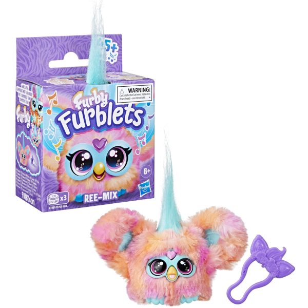 FURBY FURBLETS JUCARIE INTERACTIVA REE-MIX - imagine 3