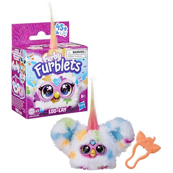 FURBY FURBLETS JUCARIE INTERACTIVA LOO-LAY - imagine 3