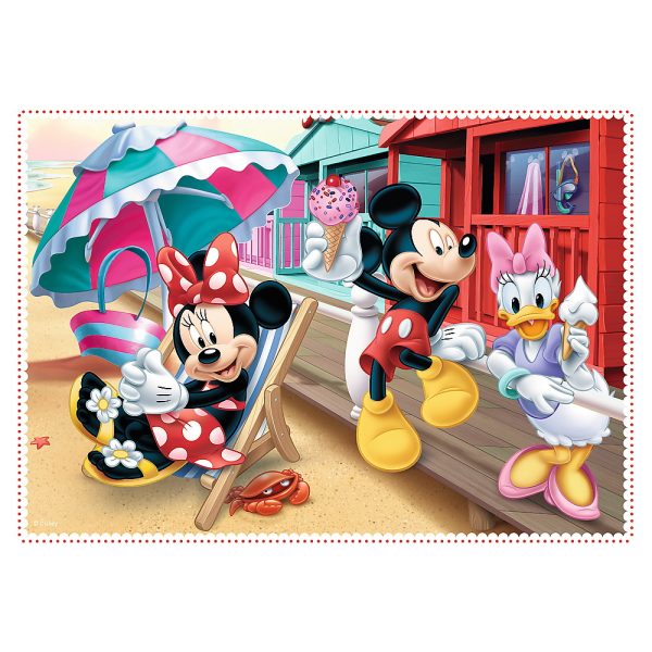 PUZZLE TREFL 4IN1 MINNIE MOUSE SI PRIETENII EI - imagine 2