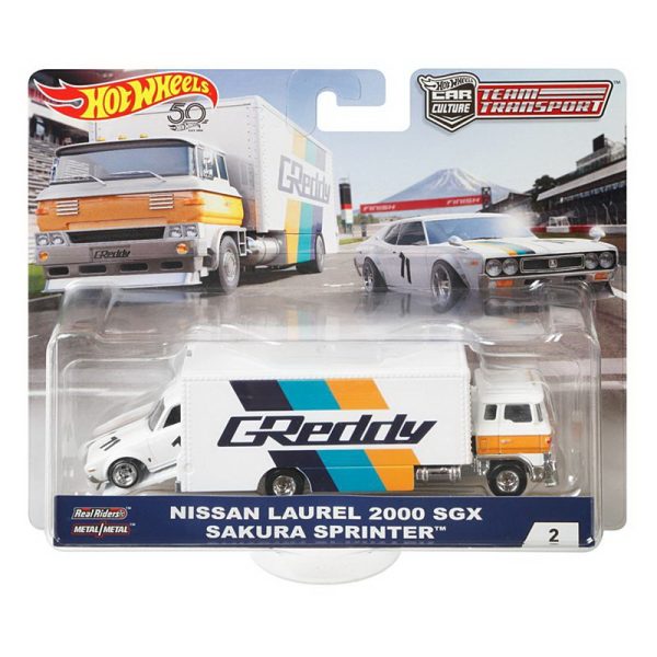 HOT WHEELS TRANSPORTATOR CU MASINUTA SCARA 1:64 - imagine 3