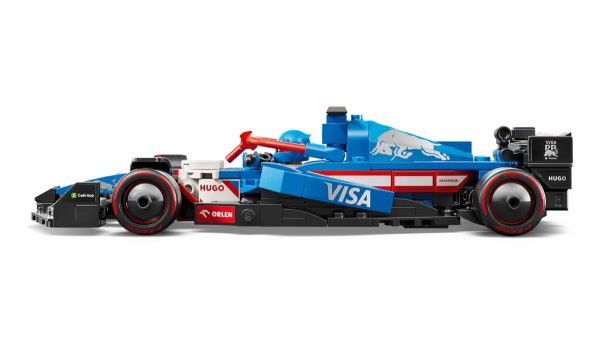 LEGO SPEED CHAMPIONS MASINA DE CURSE F1 VISA CASH APP RB VCARB 01 77246 - imagine 3