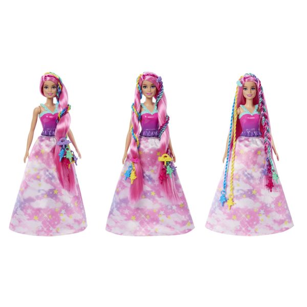 BARBIE DREAMTROPIA PAPUSA CU APARAT DE COAFAT - imagine 3