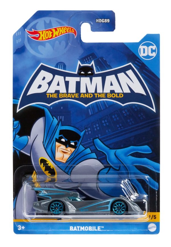 HOT WHEELS MASINA METALICA TEMATICA BATMAN SCARA 1:64 - imagine 4