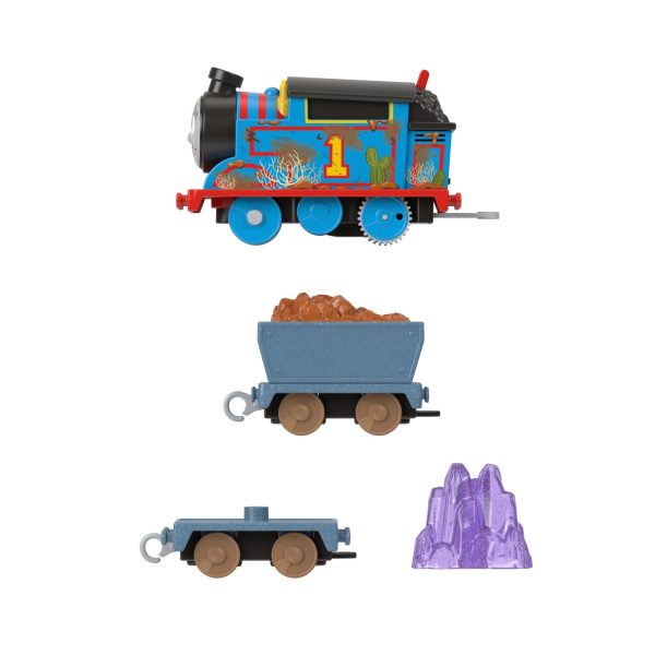 THOMAS LOCOMOTIVA MOTORIZATA CU 2 VAGOANE - imagine 4