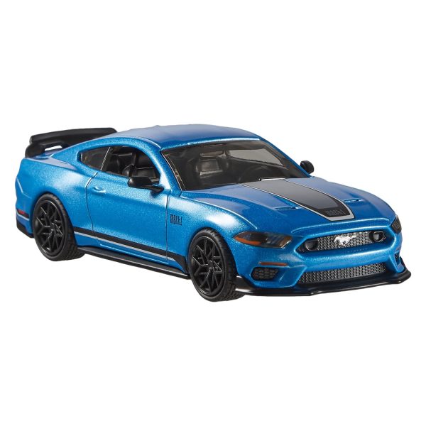 HOT WHEELS PREMIUM REAL RIDERS MASINUTA METALICA FORD MUSTANG MACH 1 2021 SCARA 1:43 - imagine 4