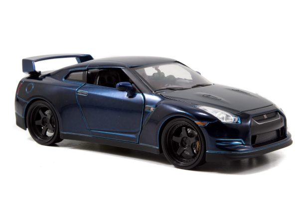 MASINUTA METALICA FAST AND FURIOUS 2009 NISSAN GT-R SCARA 1 LA 24 - imagine 4