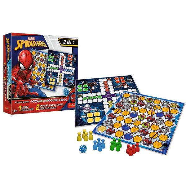 JOC SPIDERMAN 2IN1 LUDO SI SERPISORI SCARI - imagine 4